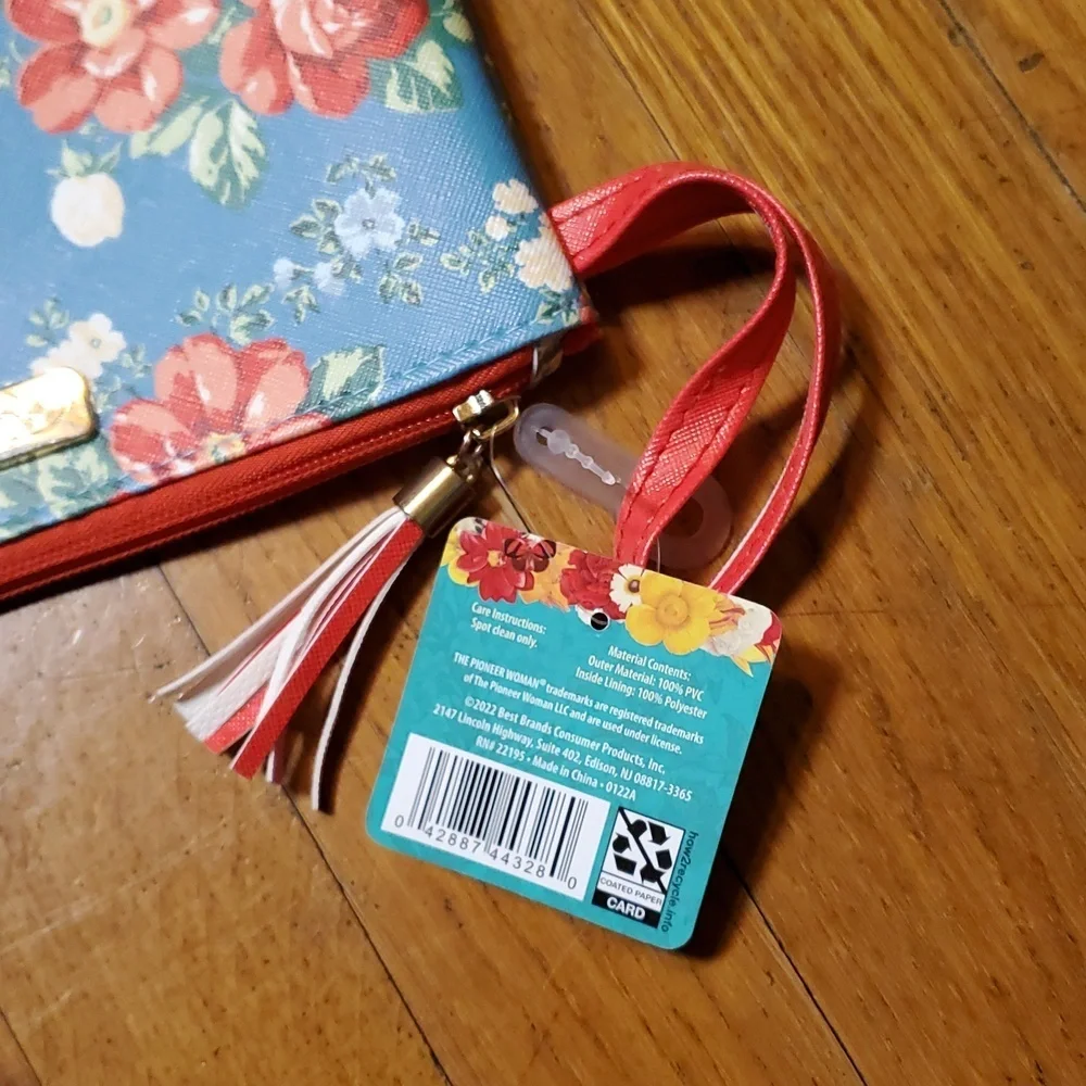 The Pioneer Woman Vintage Floral Cosmetic Bag